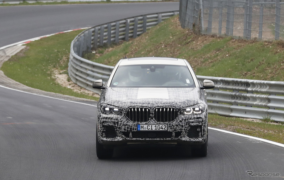 BMW X6 スクープ写真《APOLLO NEWS SERVICE》