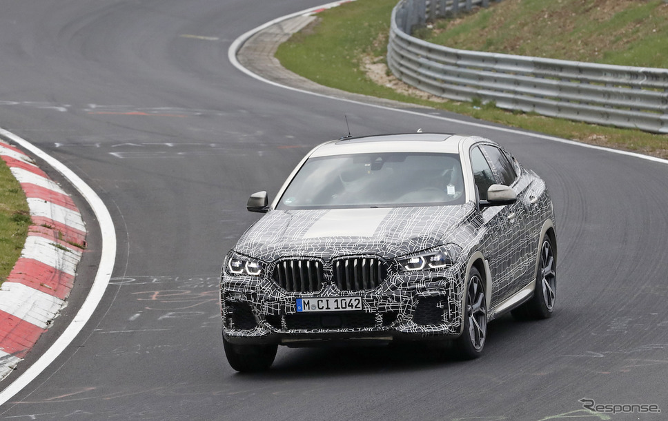 BMW X6 スクープ写真《APOLLO NEWS SERVICE》