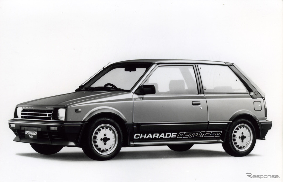 ダイハツ・シャレード・デトマソTURBO(1984年)《写真 ダイハツ》