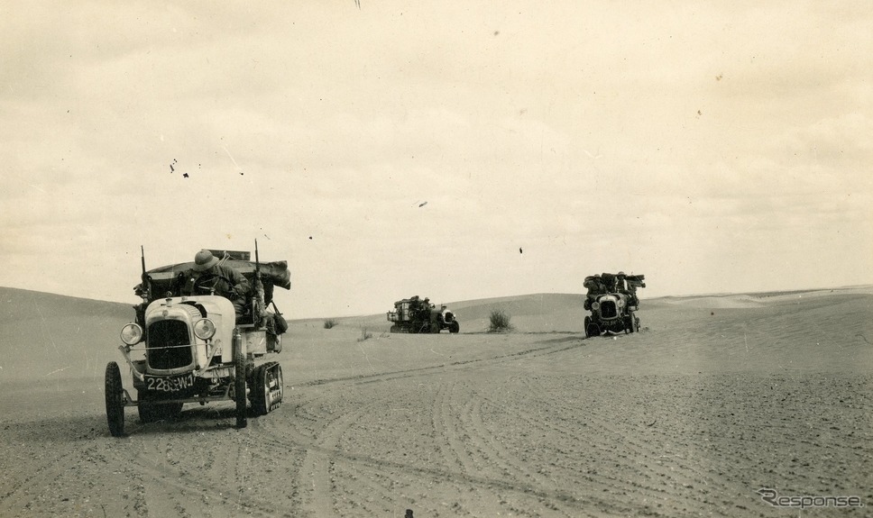 1922〜23年のサハラ横断《photo by Citroen》