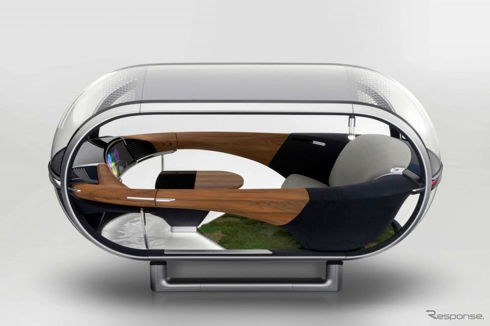 車室空間のコンセプトモック「AKXY POD」《写真 Fortmarei》