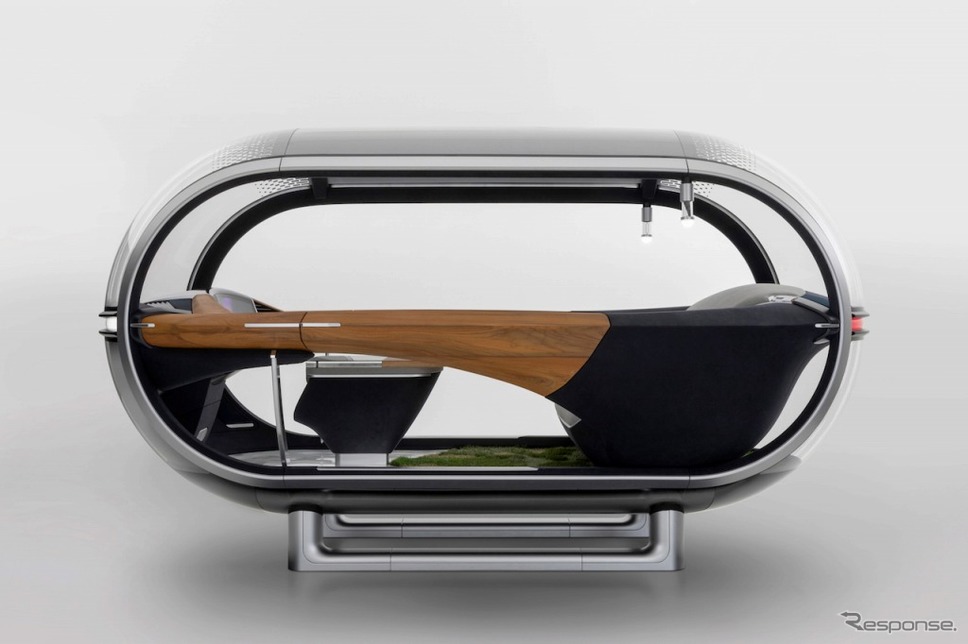 車室空間のコンセプトモック「AKXY POD」《写真 Fortmarei》