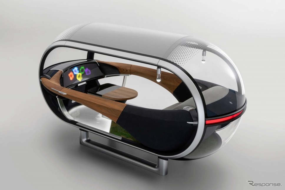 車室空間のコンセプトモック「AKXY POD」《写真 Fortmarei》