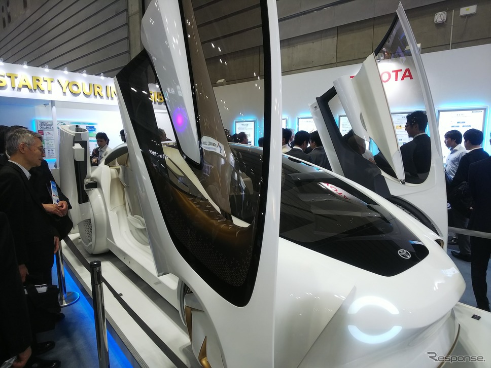 トヨタ自動車（人とくるまのテクノロジー2019）《撮影 井元康一郎》