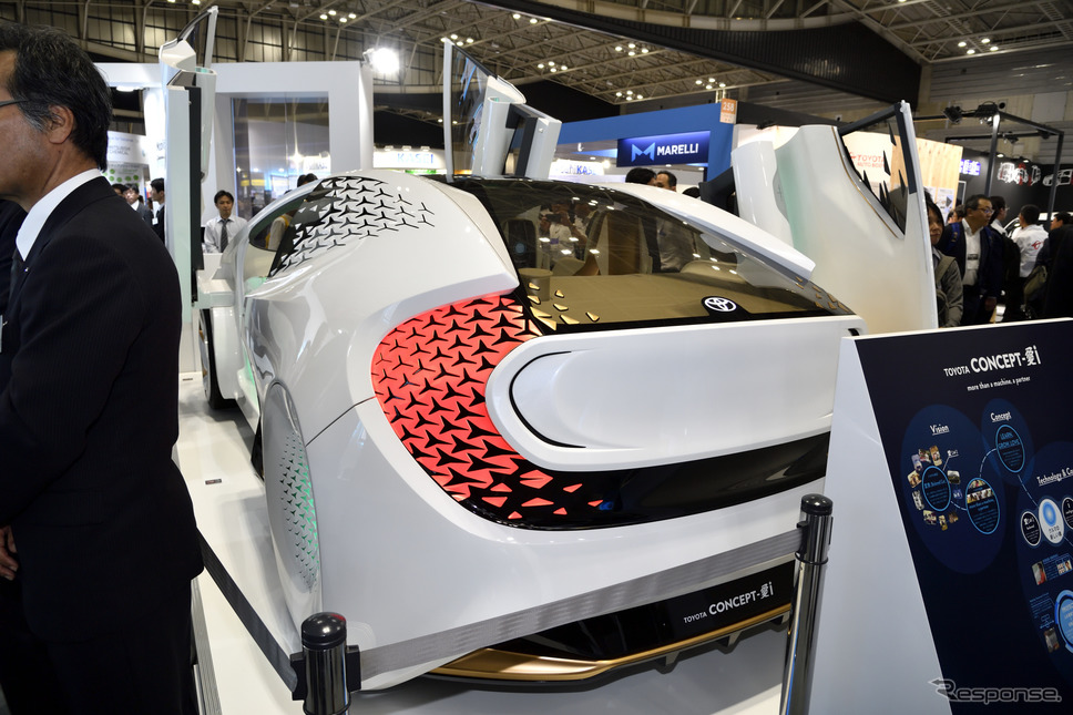 トヨタ自動車（人とくるまのテクノロジー2019）《撮影 雪岡直樹》