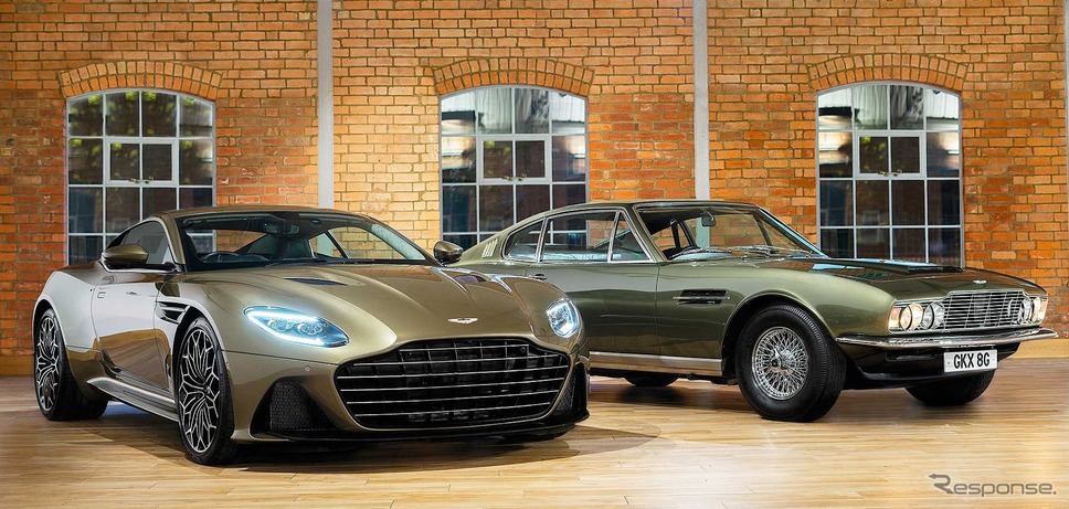 アストンマーティン DBSスーパーレッジェーラ の「オン・ハー・マジェスティズ・シークレット・サービス」(『女王陛下の007』)仕様《photo by Aston Martin》