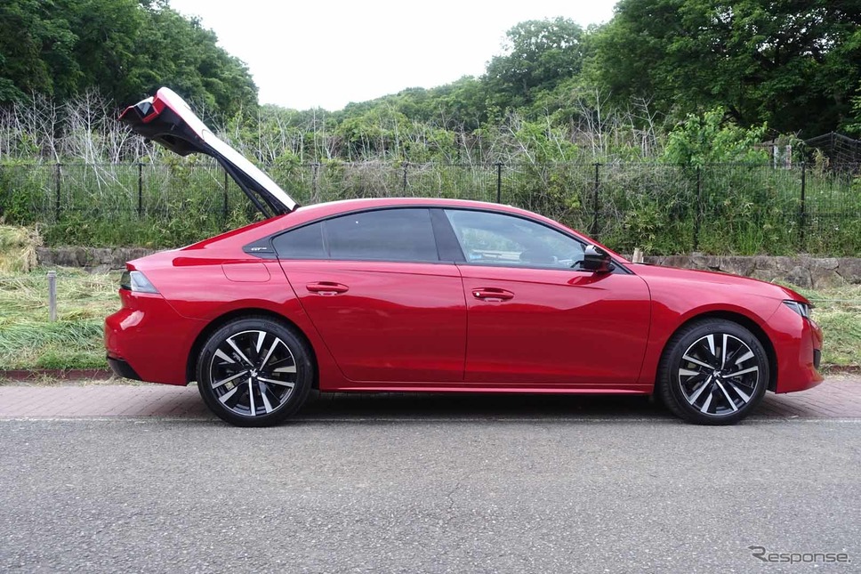 プジョー 508 新型(GT BlueHDi)撮影 中村孝仁