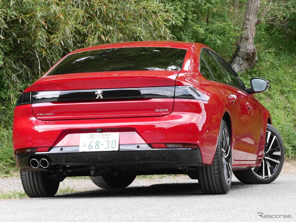 プジョー 508 新型(GT BlueHDi)撮影 中村孝仁