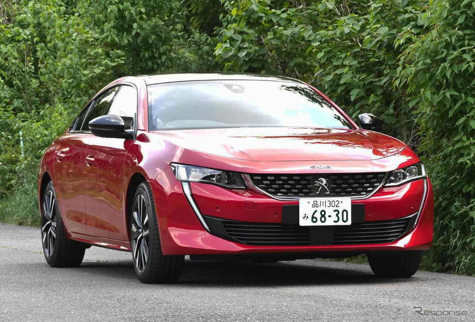 プジョー 508 新型(GT BlueHDi)撮影 中村孝仁
