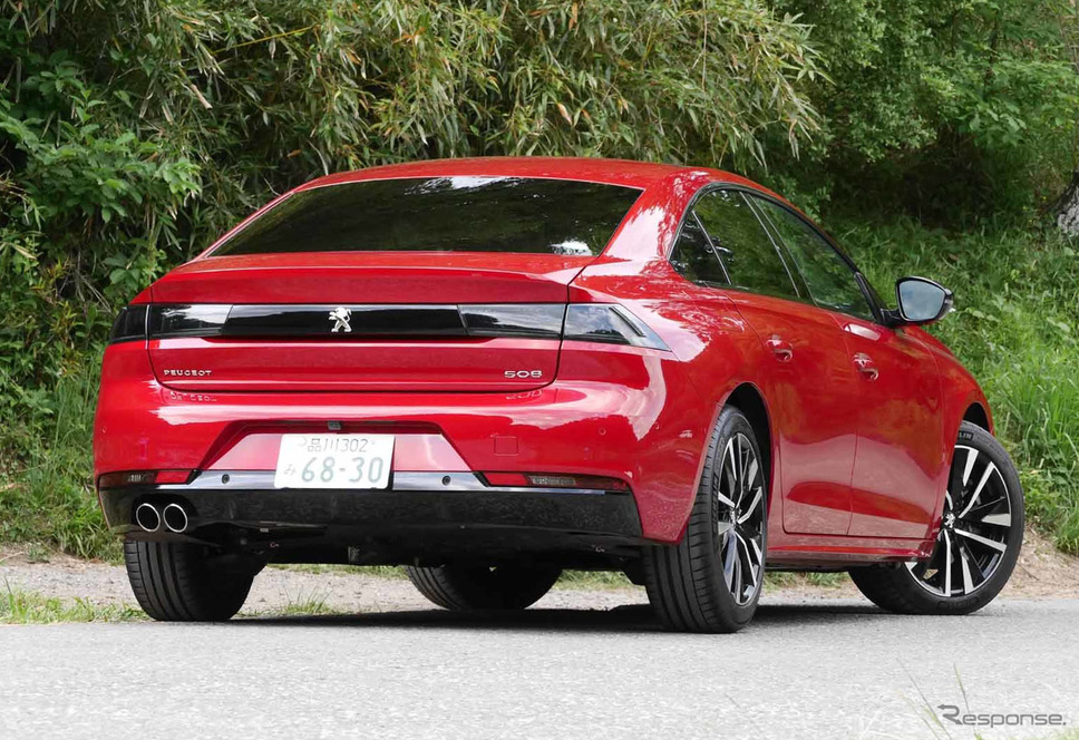 プジョー 508 新型(GT BlueHDi)撮影 中村孝仁