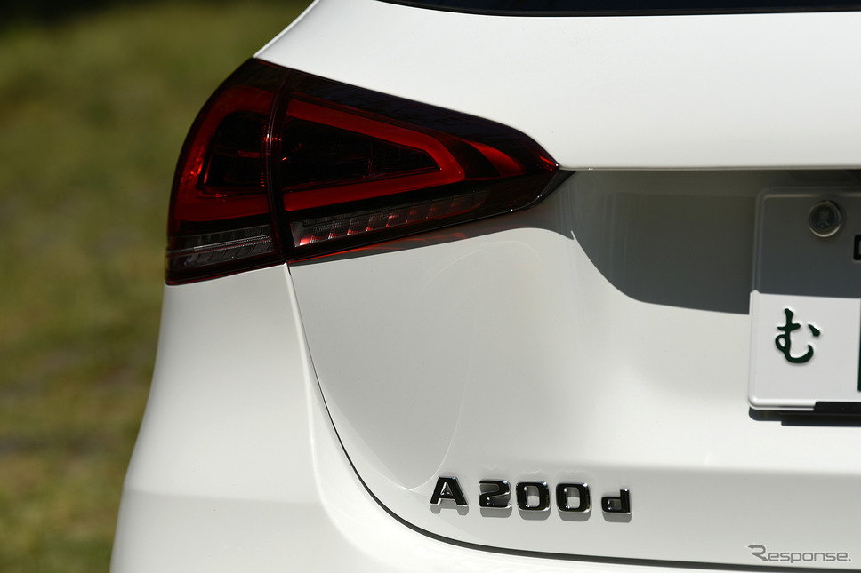 新型 メルセデスベンツ Aクラス ディーゼル(A200d)《撮影 中野英幸》