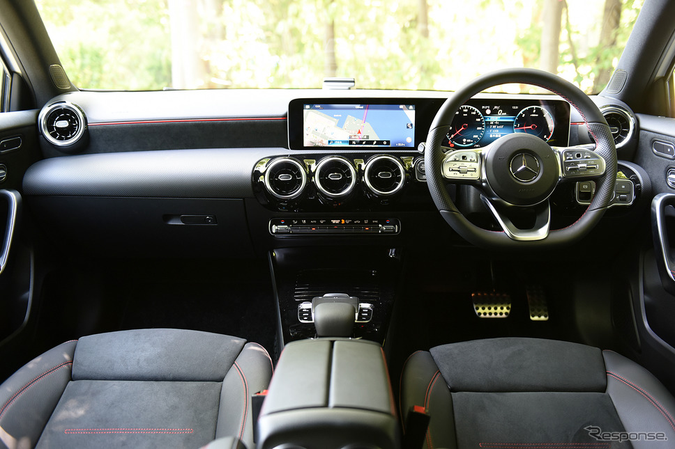 新型 メルセデスベンツ Aクラス ディーゼル(A200d)《撮影 中野英幸》