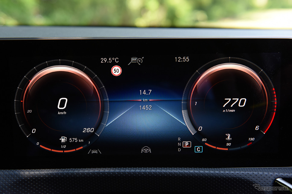 新型 メルセデスベンツ Aクラス ディーゼル(A200d)《撮影 中野英幸》