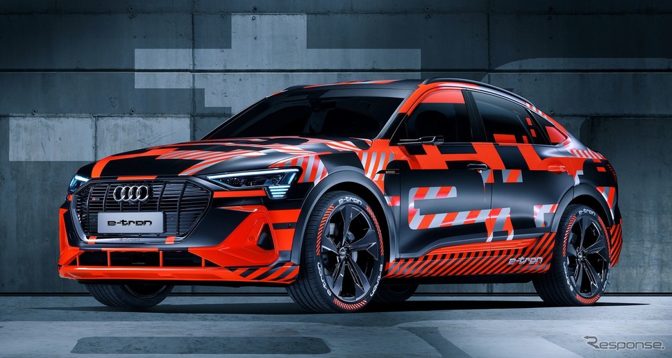 アウディ e-tron スポーツバックのプロトタイプ《photo by Audi》