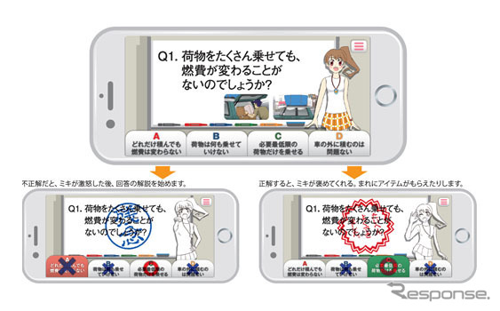 自工会Webサイトの「eラーニングコンテンツ」《写真 自工会》
