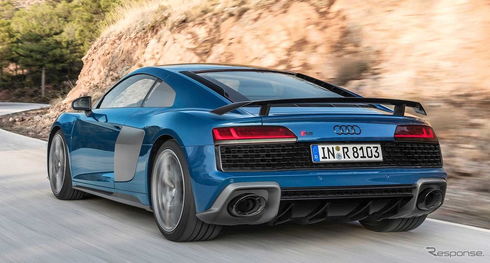 アウディ R8 改良新型《photo by Audi》
