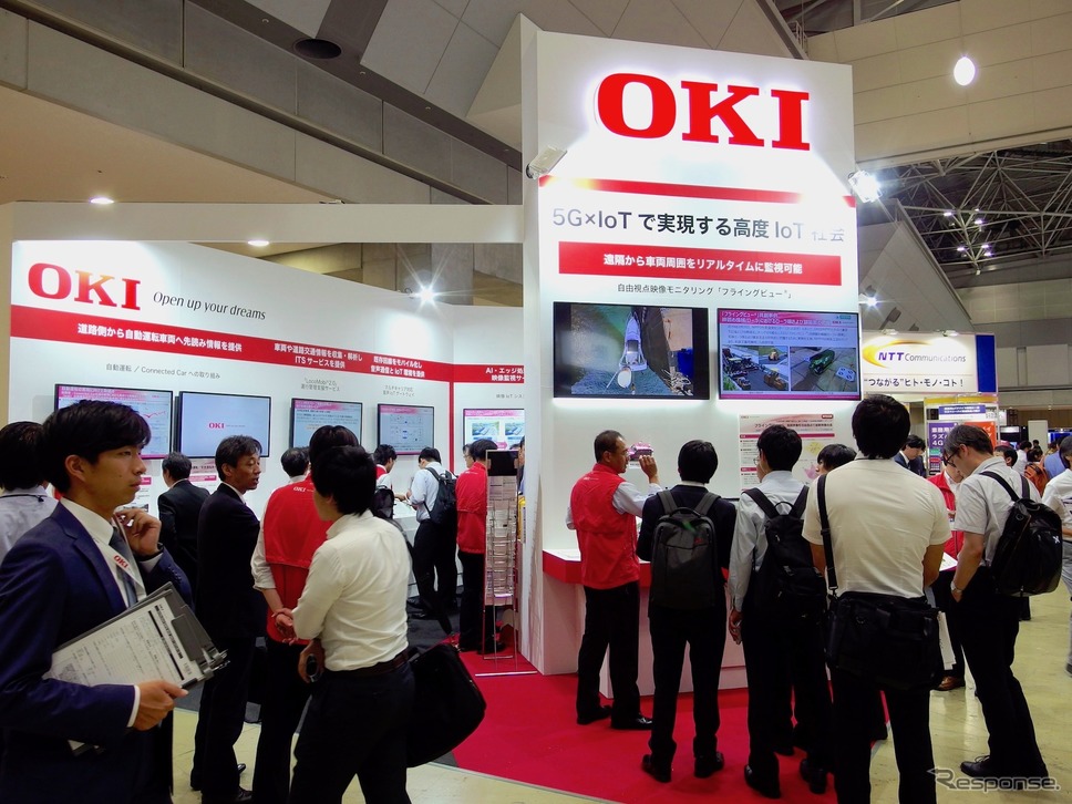 OKI(ワイヤレスジャパン2019/ワイヤレスIoT EXPO2019)《撮影 高木啓》