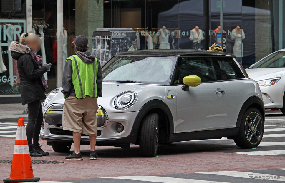 MINI S E 市販型プロトタイプ スクープ写真《APOLLO NEWS SERVICE》