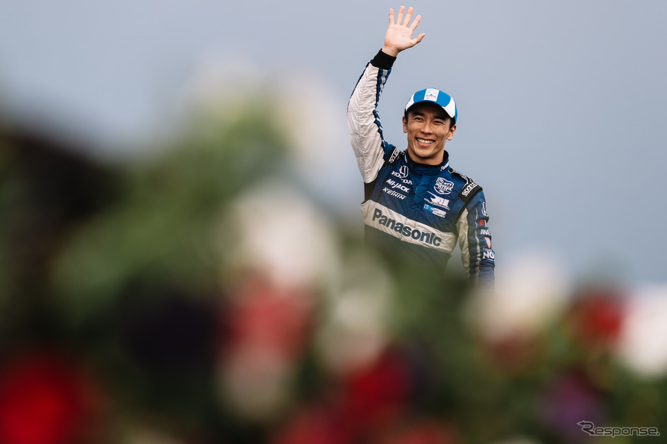 3位に入った#30 佐藤琢磨。《写真提供 INDYCAR》