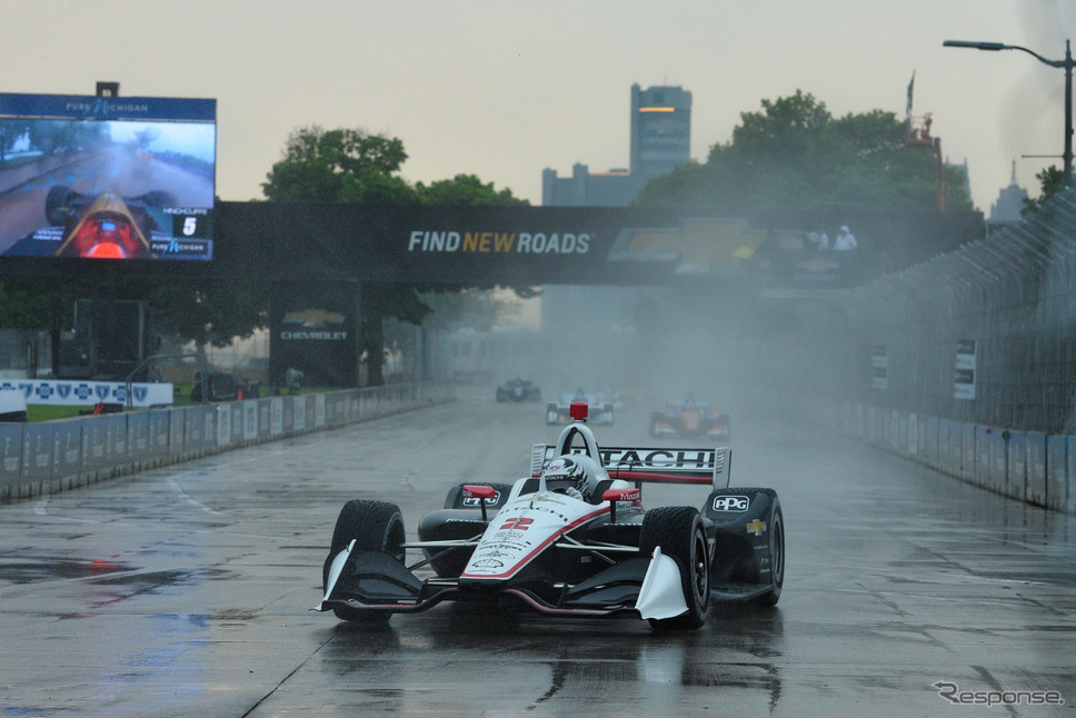 優勝した#2 ニューガーデン。《写真提供 INDYCAR》