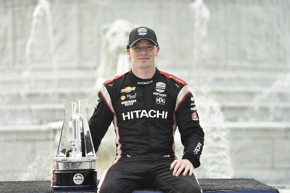 優勝した#2 ニューガーデン。《写真提供 INDYCAR》