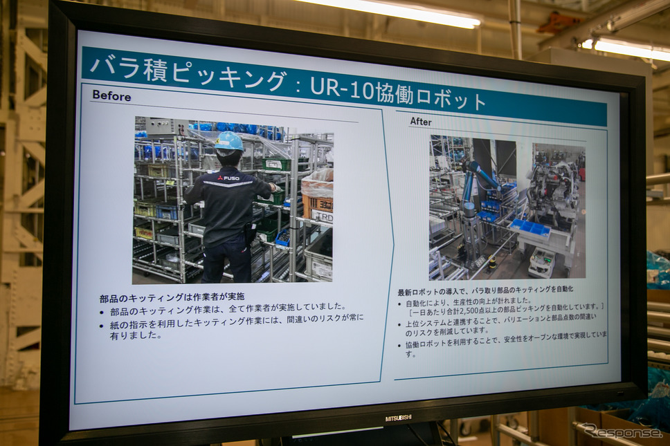 三菱ふそう川崎工場“Factory of the Future”《撮影 二城利月》