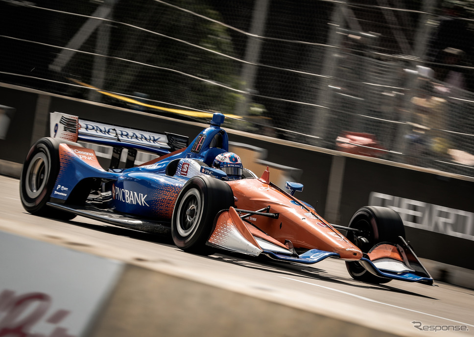 #9 ディクソンが今季初勝利を達成。《写真提供 INDYCAR》