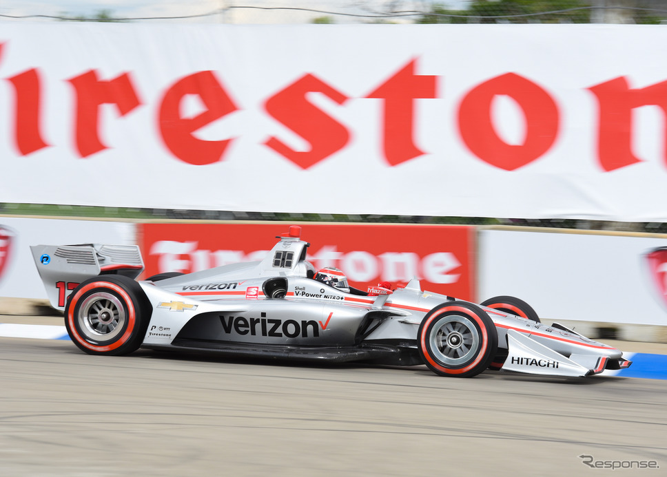 3位の#12 パワー。《写真提供 INDYCAR》