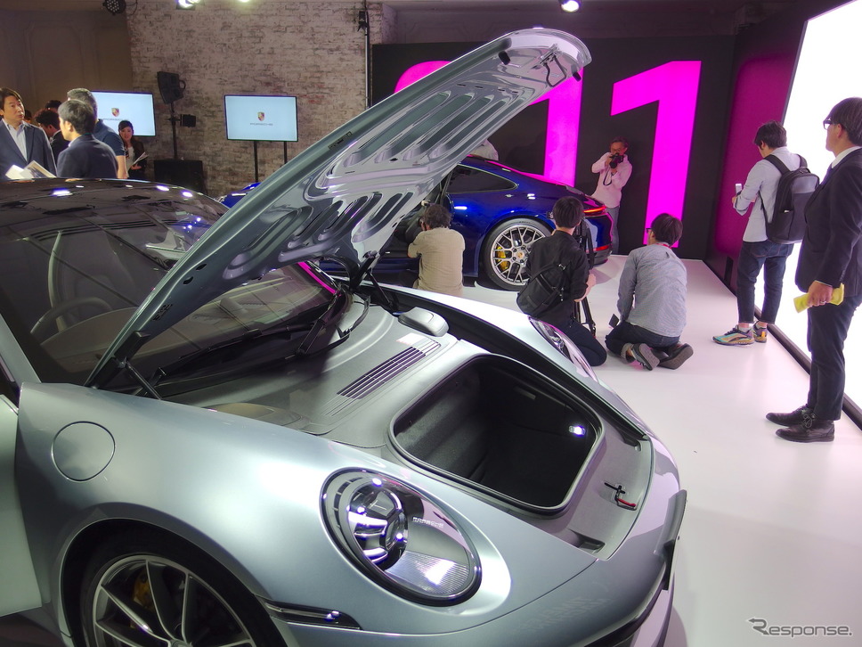 ポルシェ911新型《撮影 高木啓》