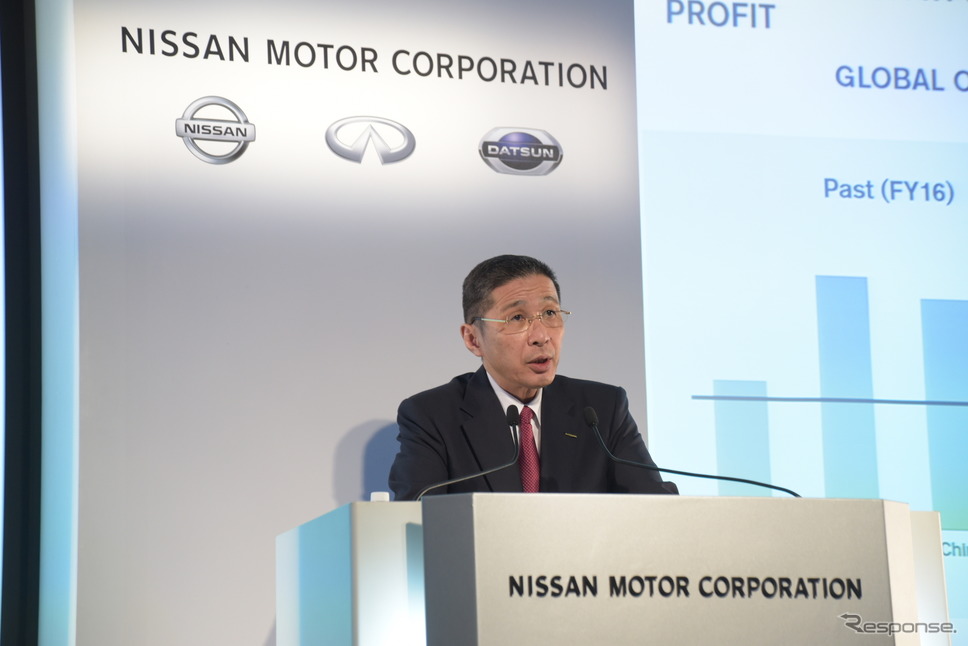 日産自動車の西川CEO《写真 日産自動車》