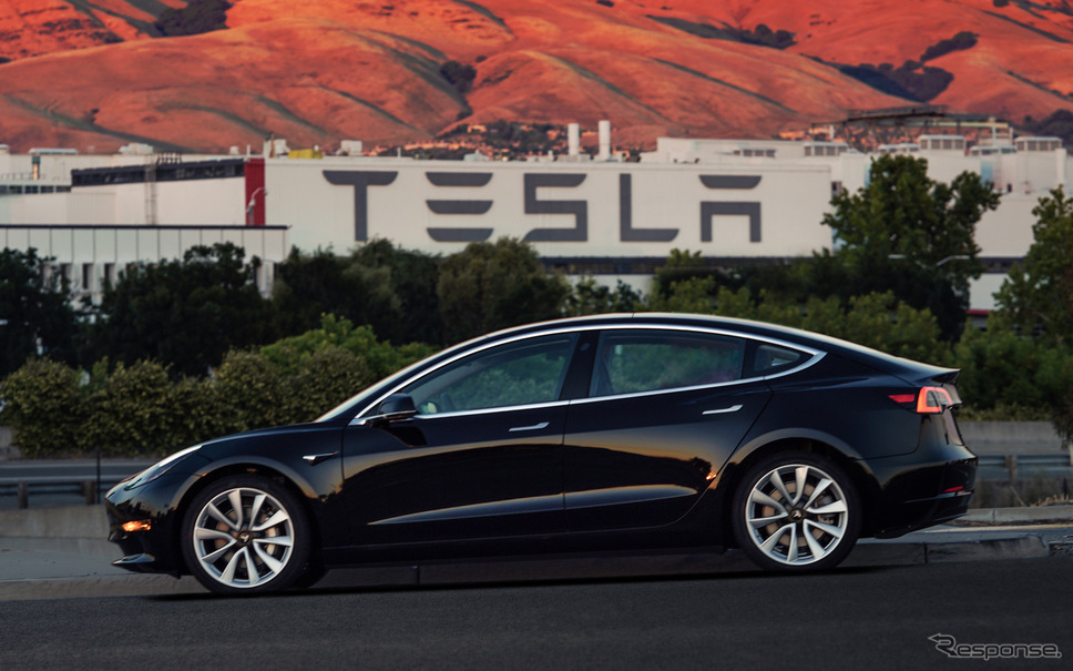 テスラ・モデル3《photo by Tesla》