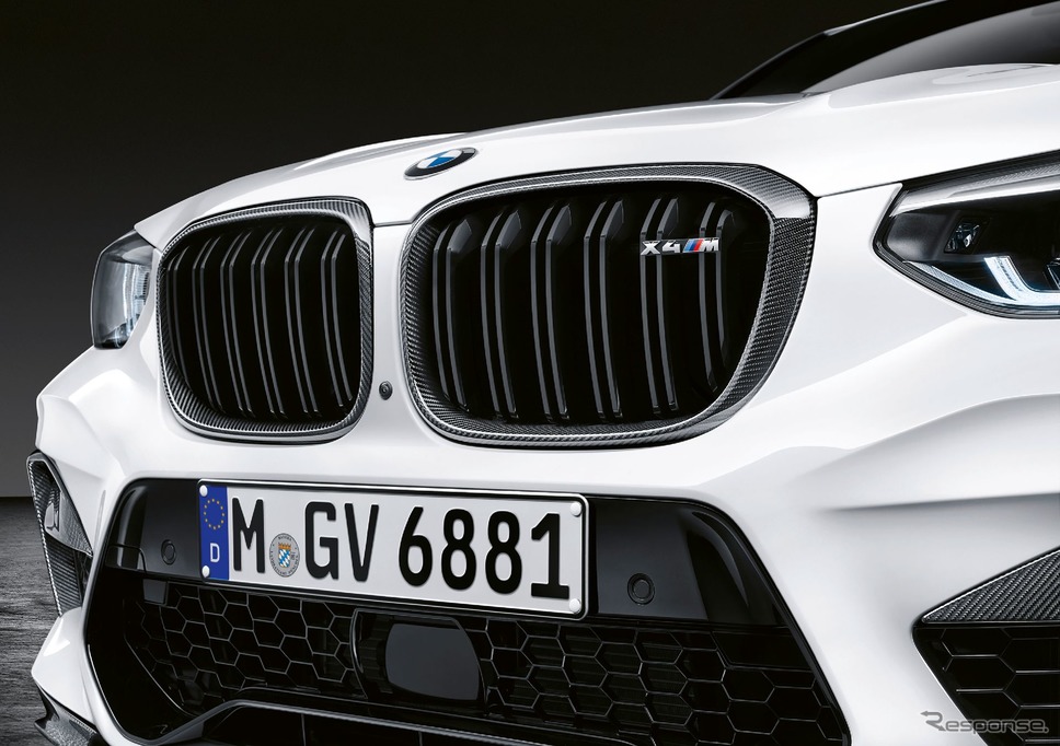 BMW X4M のMパフォーマンスパーツ《photo by BMW》