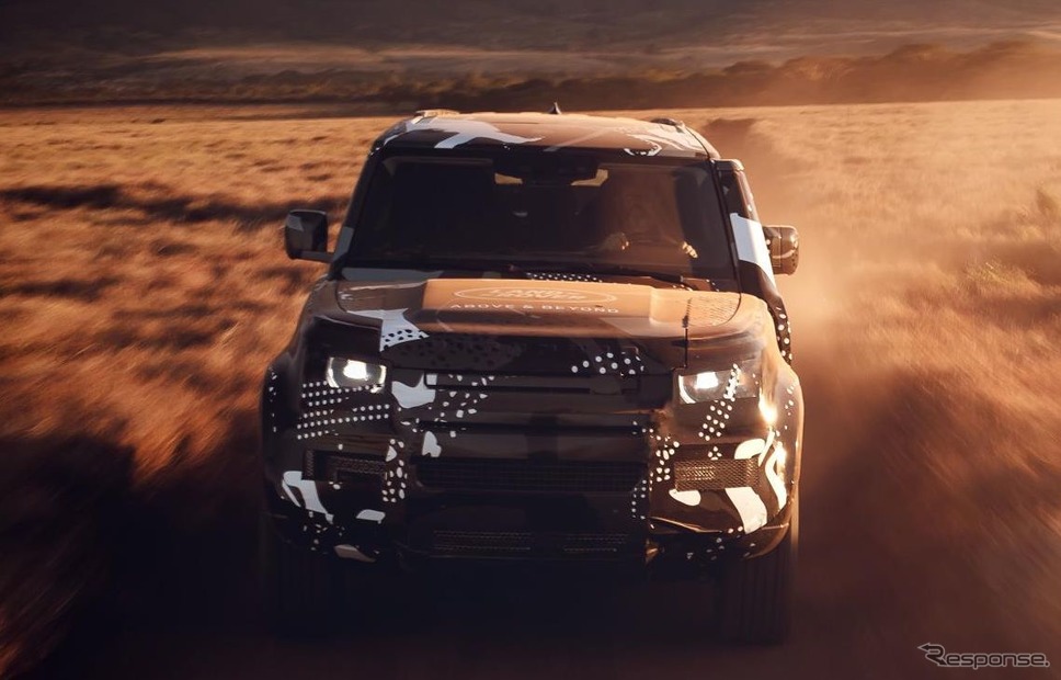 ランドローバー・ディフェンダー 新型の最新プロトタイプ《photo by Land Rover》