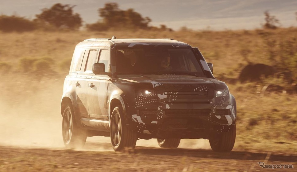 ランドローバー・ディフェンダー 新型の最新プロトタイプ《photo by Land Rover》