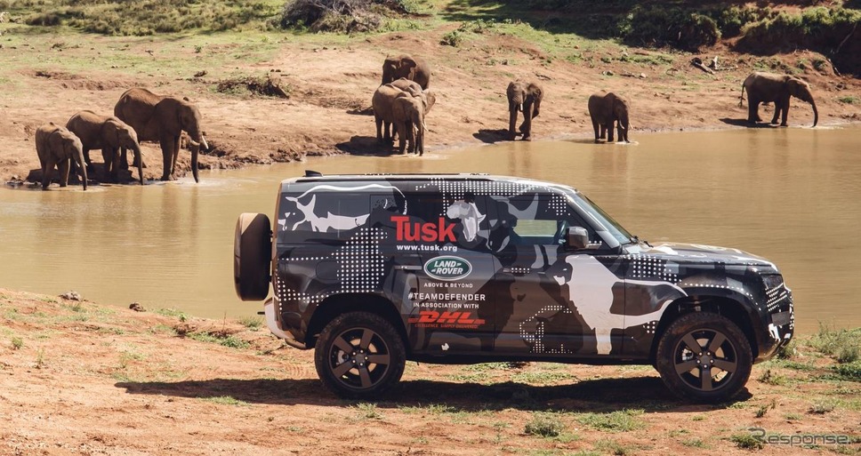 ランドローバー・ディフェンダー 新型の最新プロトタイプ《photo by Land Rover》