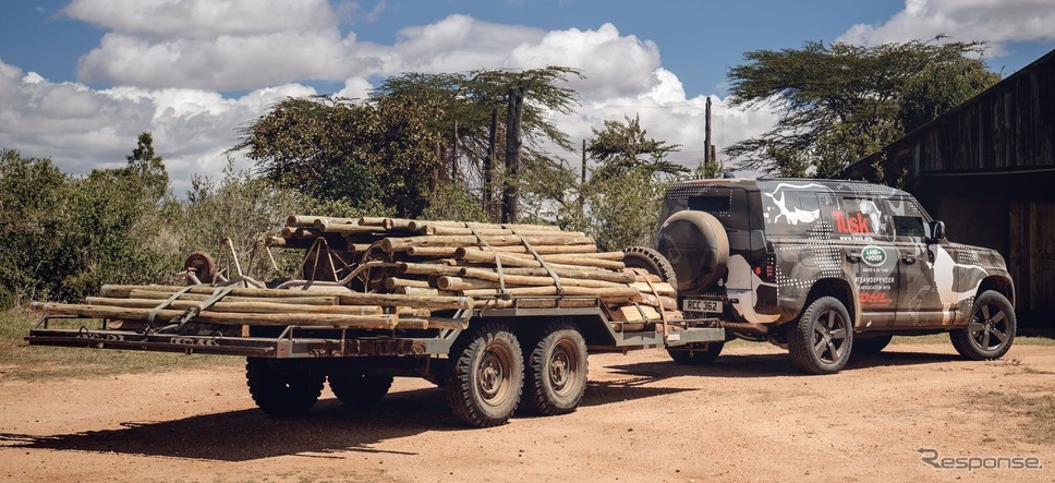 ランドローバー・ディフェンダー 新型の最新プロトタイプ《photo by Land Rover》