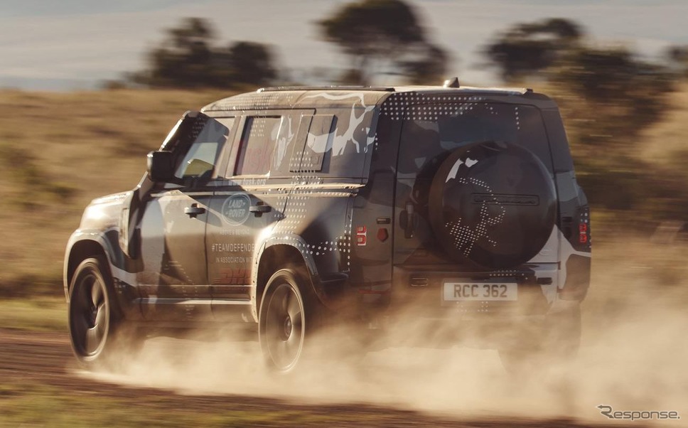 ランドローバー・ディフェンダー 新型の最新プロトタイプ《photo by Land Rover》