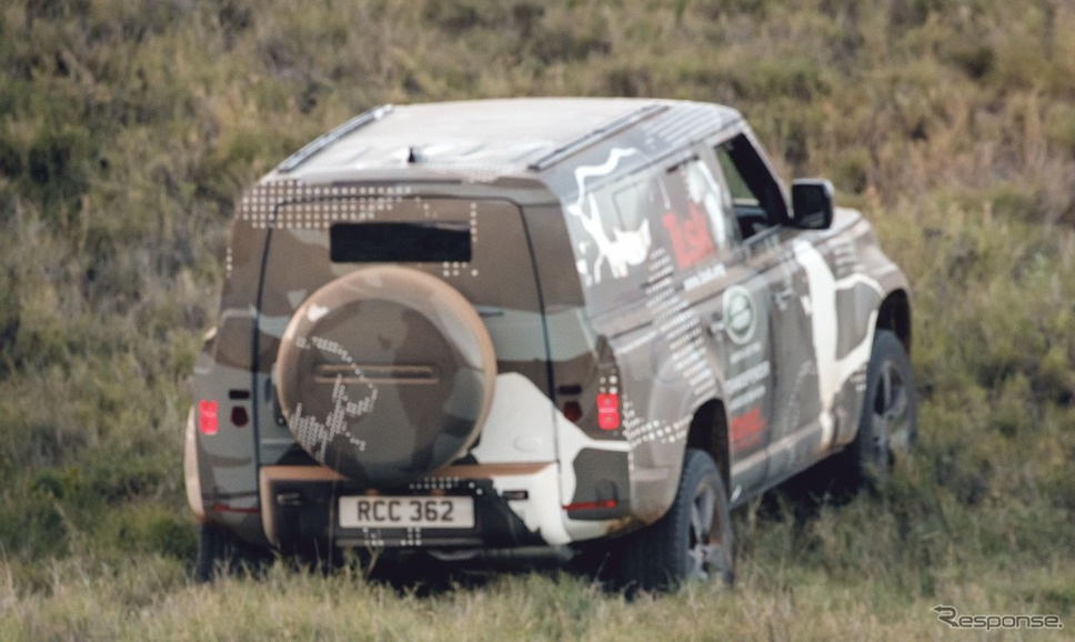ランドローバー・ディフェンダー 新型の最新プロトタイプ《photo by Land Rover》