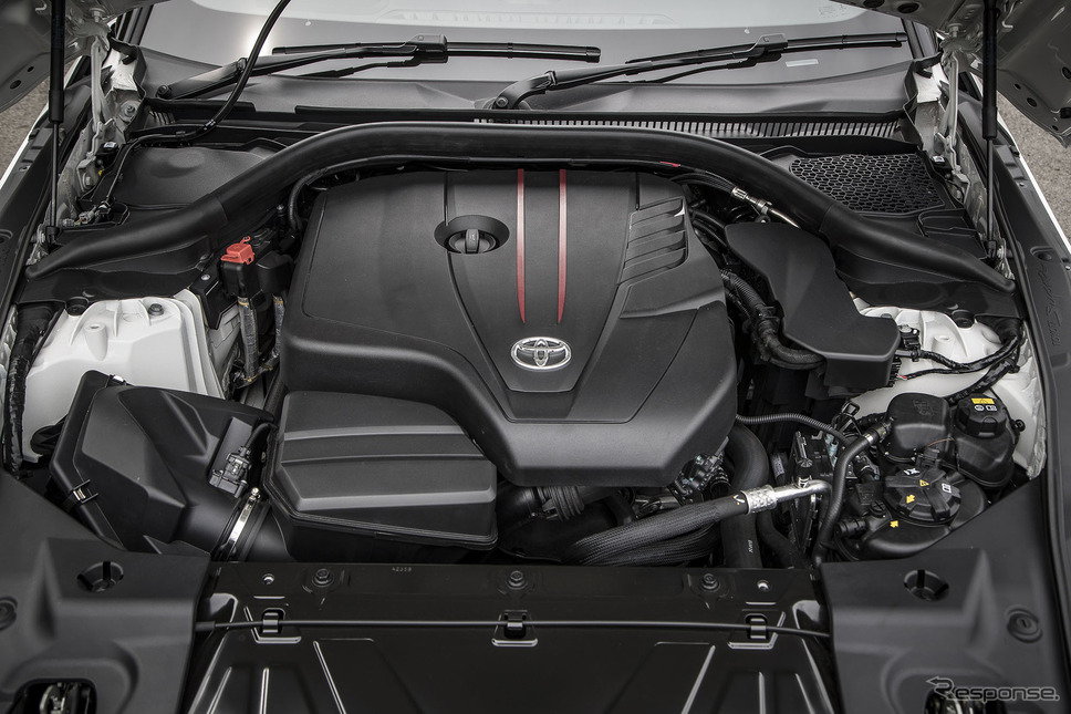 トヨタ スープラ 新型の2リットル4気筒エンジン(SZ-R)《撮影 山内潤也》