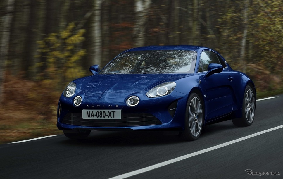 アルピーヌ A110 ブルー アビス《写真 アルピーヌ・ジャポン》