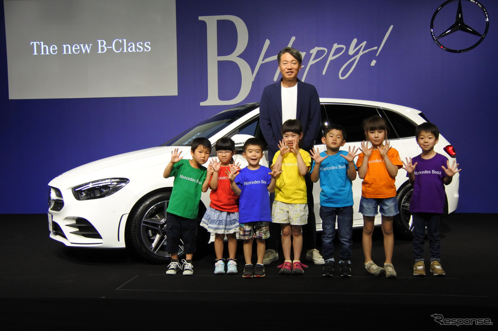 メルセデスベンツ Bクラス 新型発表会《撮影 小松哲也》