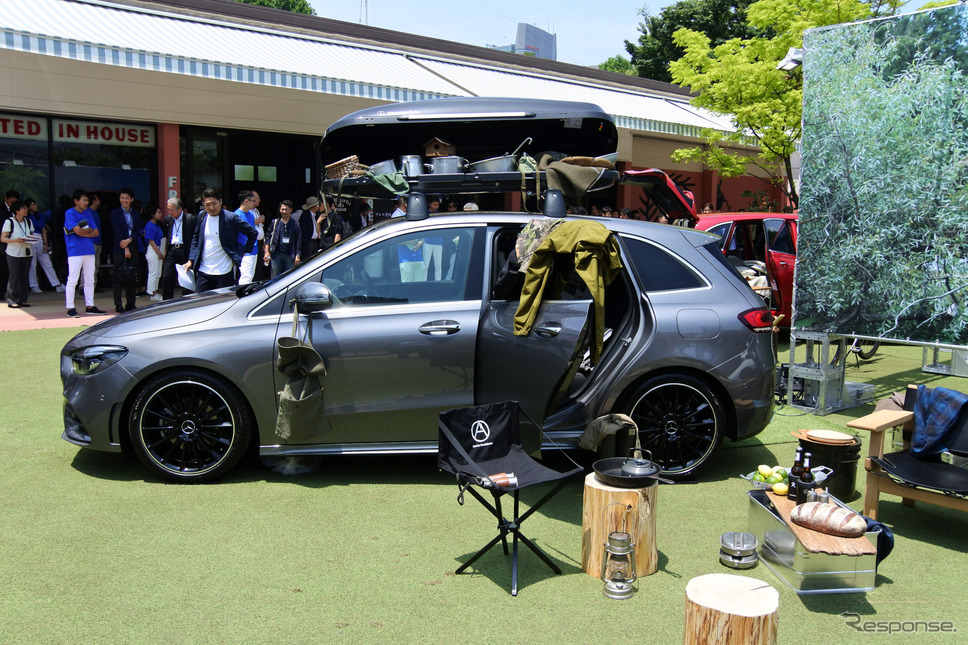 メルセデスベンツ Bクラス 新型発表会《撮影 小松哲也》