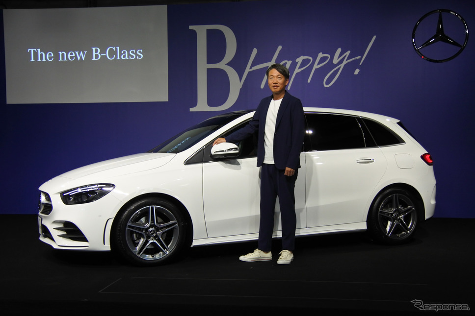 メルセデスベンツ Bクラス 新型発表会《撮影 小松哲也》