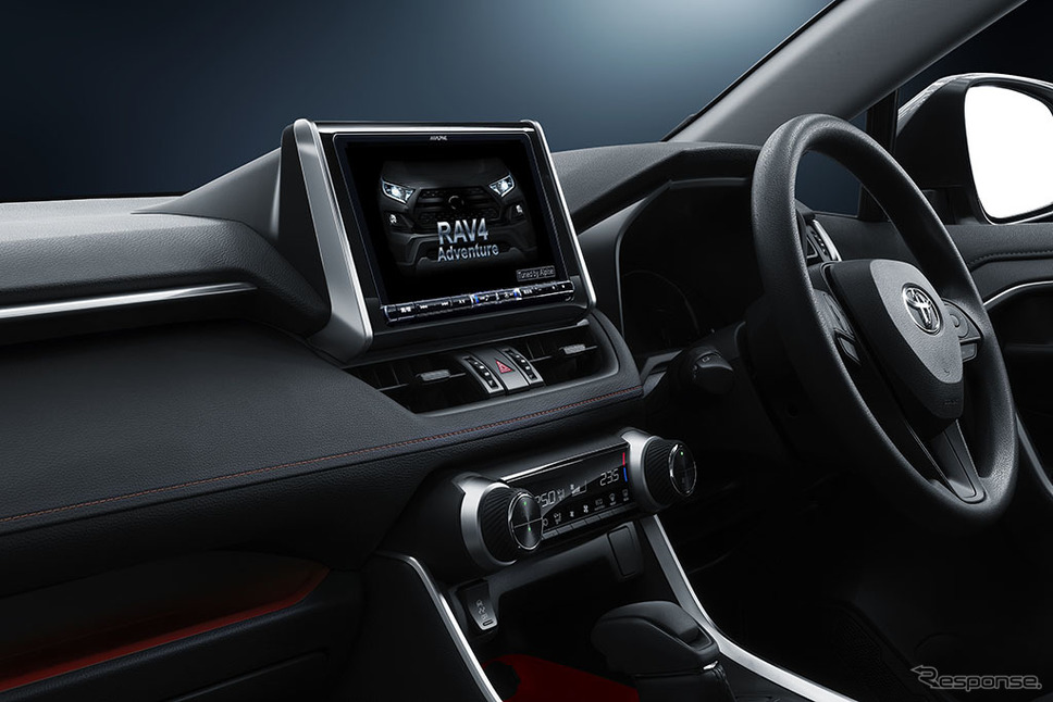 アルパイン RAV4専用ビッグX X9Z-RV4-NR《写真 アルパイン》