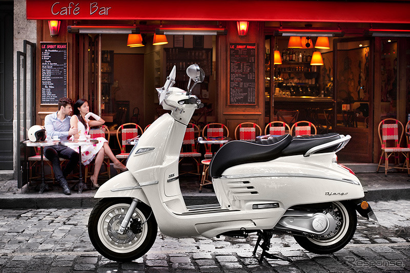 プジョー ジャンゴ125 ABS クリームエディション《写真 ADIVA》