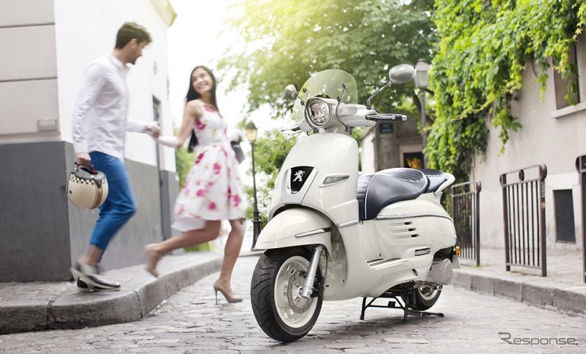 プジョー ジャンゴ125 ABS クリームエディション《写真 ADIVA》