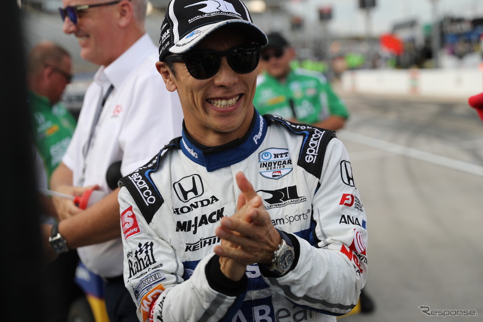 決勝レースでの好走も大いに期待される佐藤琢磨。《写真提供 INDYCAR》