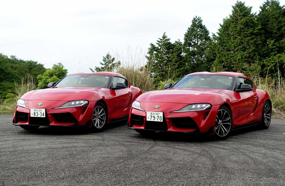 トヨタ スープラ 新型(SZとSZ-R)撮影 中村孝仁