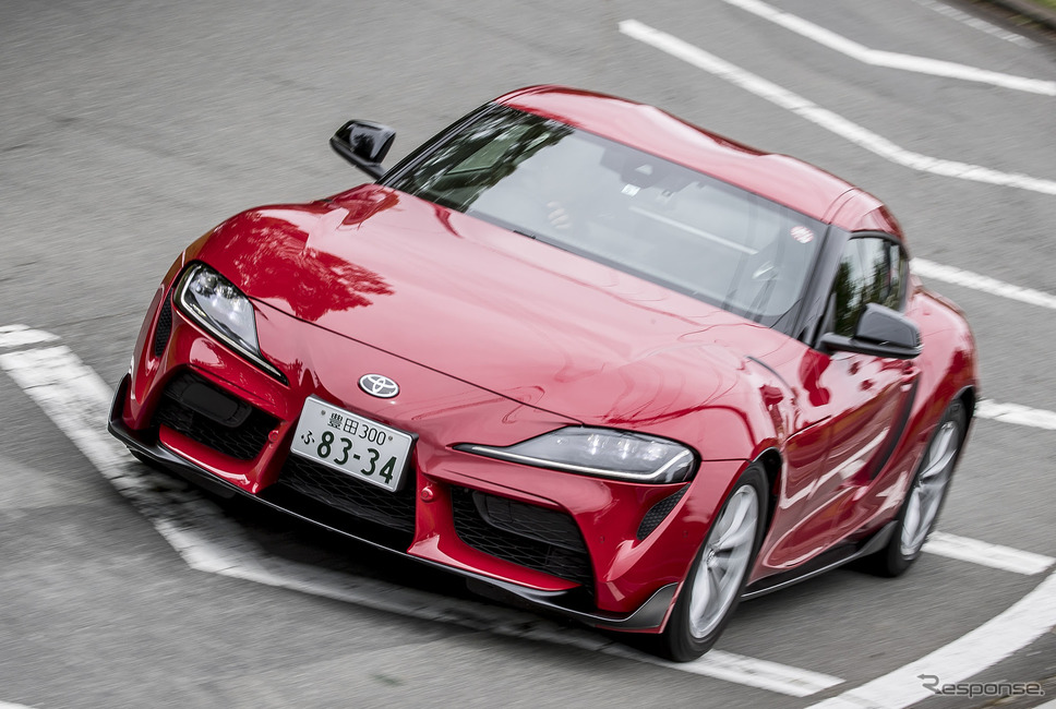 トヨタ スープラ 新型(写真はSZ)《撮影 山内潤也》
