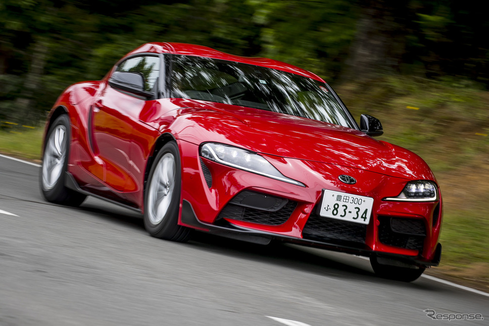 トヨタ スープラ 新型(写真はSZ)《撮影 山内潤也》